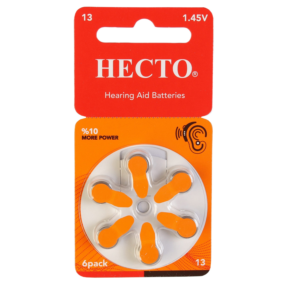 باطری سمعک هکتو (HECTO) شماره 13