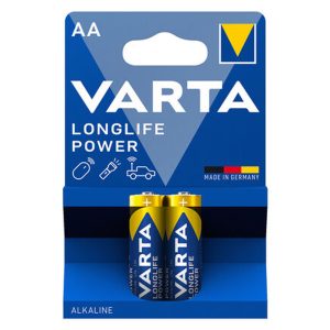 باتری قلمی وارتا لانگ لایف پاور (VARTA LONG LIFE POWER BATTERY AA) 2 عددی - جعبه ی 10 جفتی