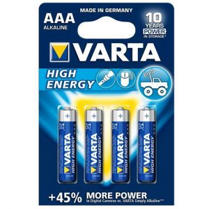 باتری نیم قلمی وارتا های انرژی 4 عددی