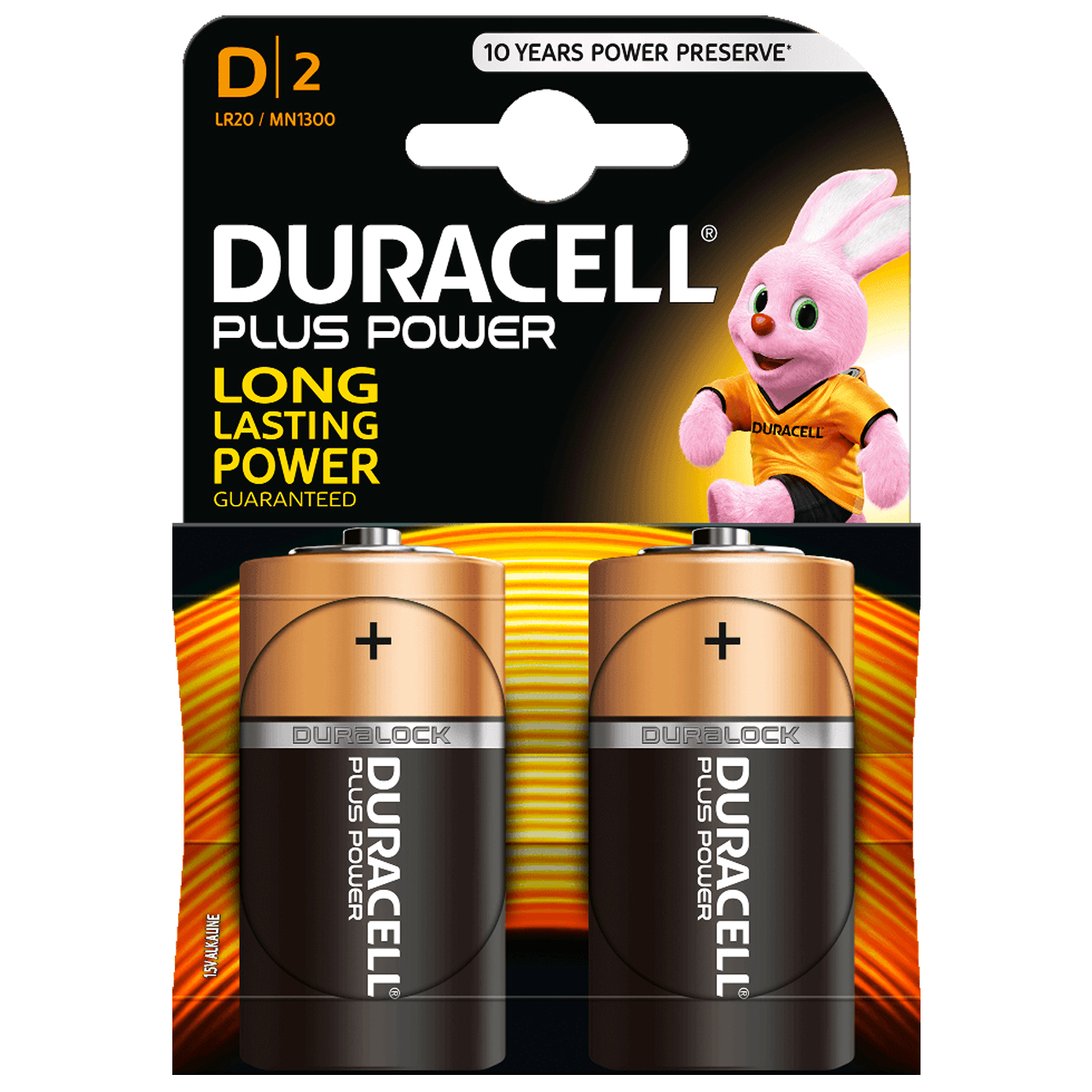 باتری بزرگ دوراسل پلاس 2 عددی