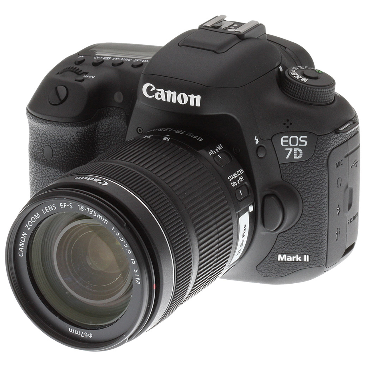 دوربین کانن 7D mark II با لنز 135-USM 18