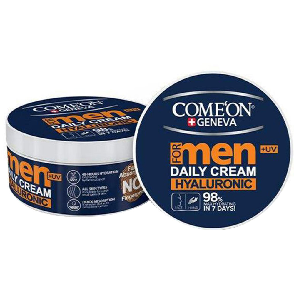 کرم کاسه ای کامان مدل مرطوب کننده مردانه حجم 240 میلی لیتر (comeon cream)