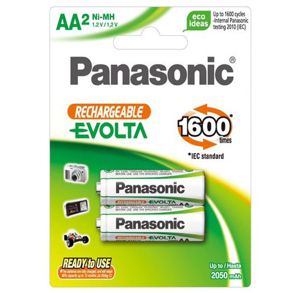 باتری قلمی شارژی (قابل شارژ) پاناسونیک 2050 – 2 عددی