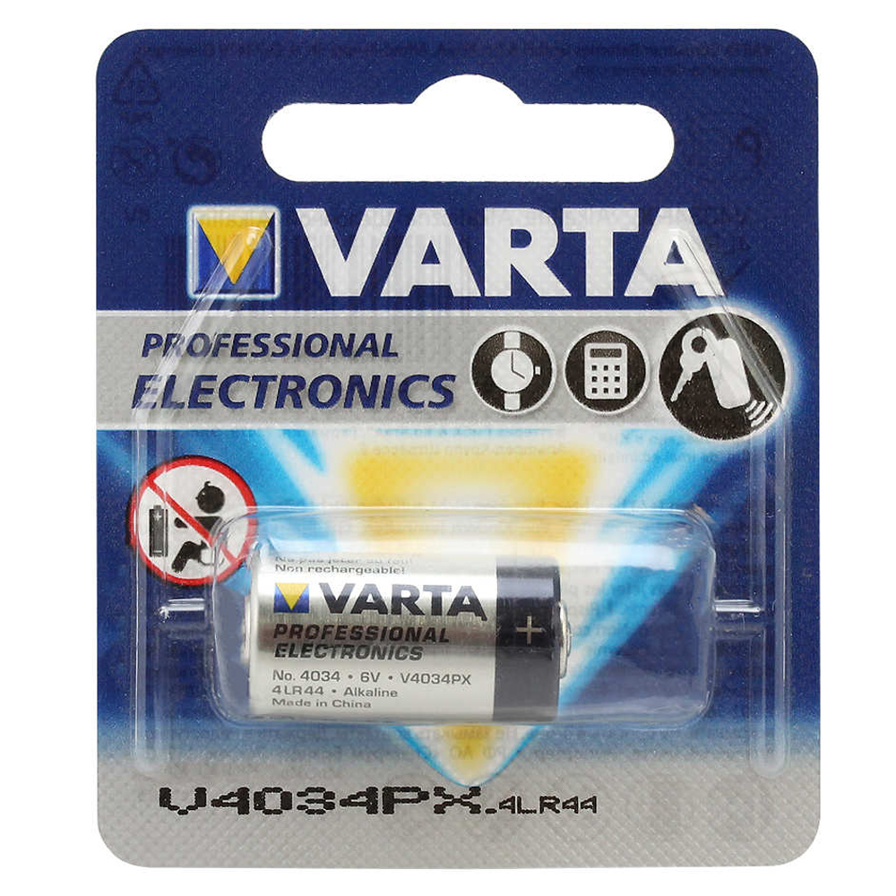 باتری وارتا 4 ال آر 44 (varta – 4LR44) (باتری قلاده ی سگ)