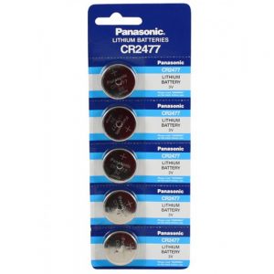 باتری لیتیم پاناسونیک 2477 بسته ی 5 عددی