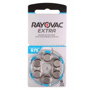 باطری سمعک ری او واک شماره 675