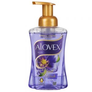 مایع دستشویی 500 گرم فوم بنفش آلوکس (ALOVEX)