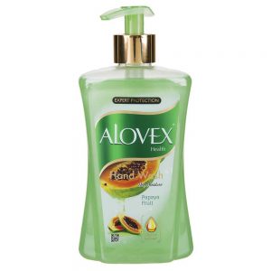 مایع دستشویی 500 گرمی صدفی سبز آلوکس (ALOVEX)