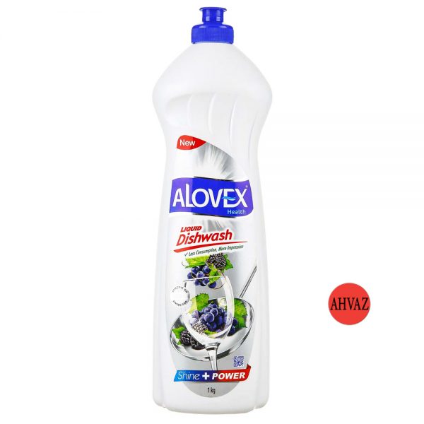 مایع ظرفشویی 1000 گرمی انگور و بلوبری آلوکس (ALOVEX)