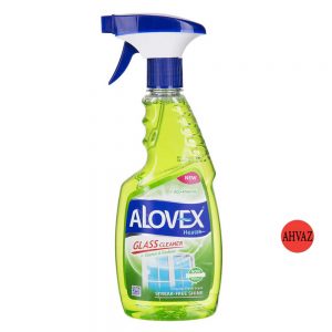 شیشه شوی 500 گرمی سبز آلوکس (ALOVEX)