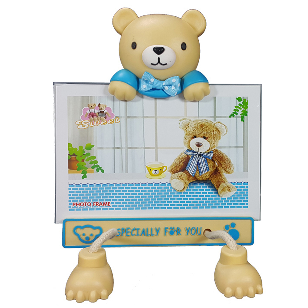 قاب عکس پاپیونی خرس پادار