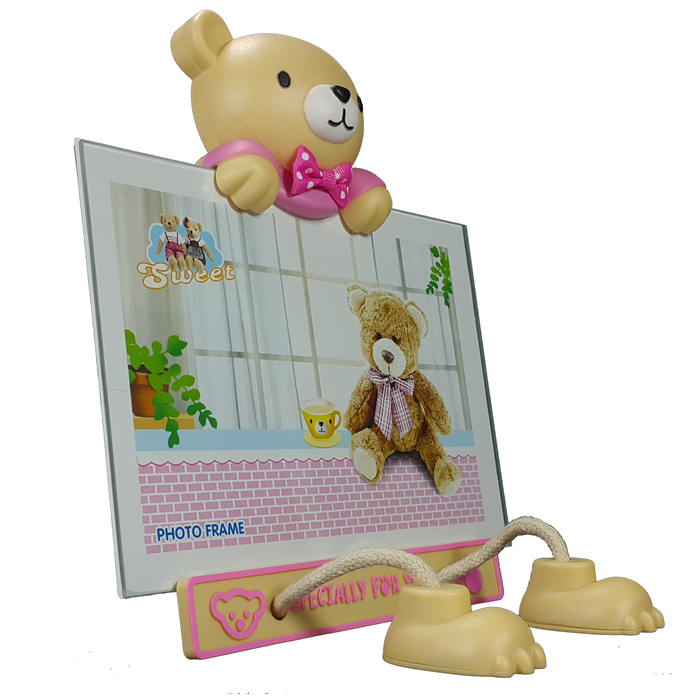 قاب عکس پاپیونی خرس پادار - تصویر 3