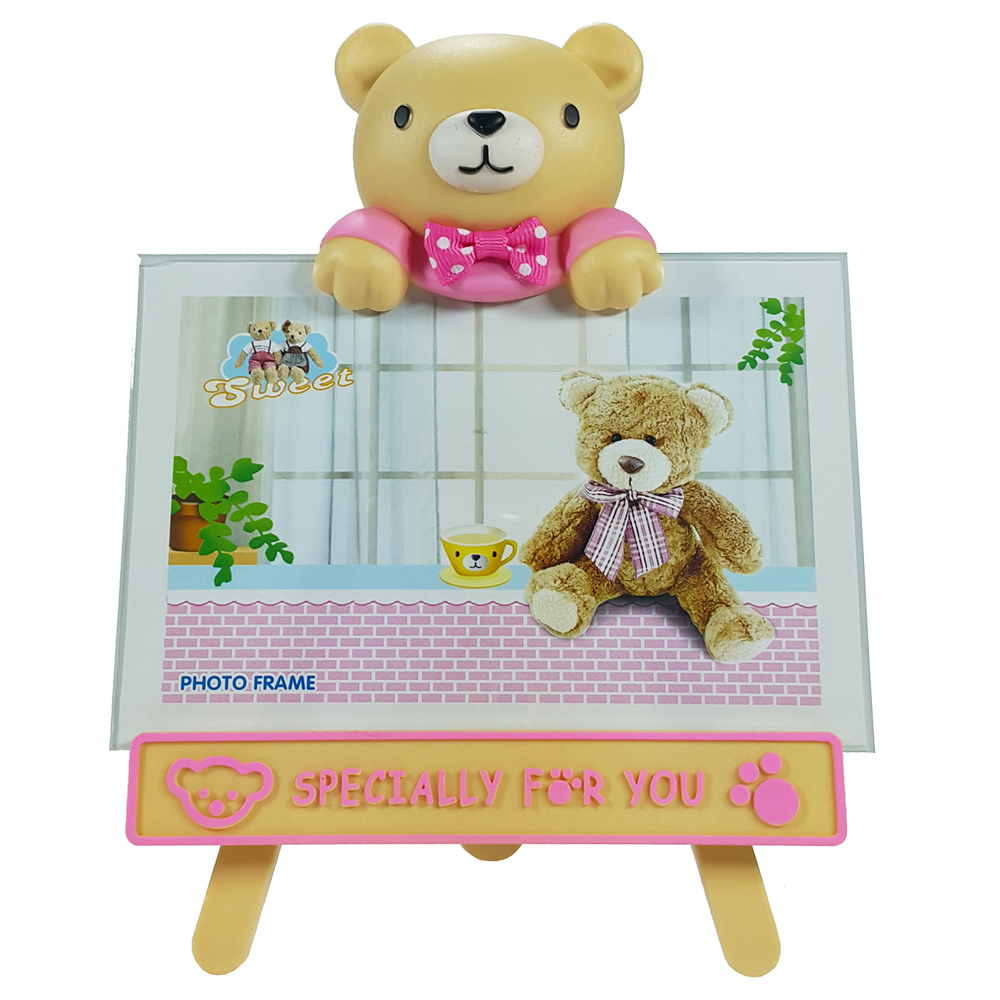 قاب عکس پاپیونی خرس پایه دار