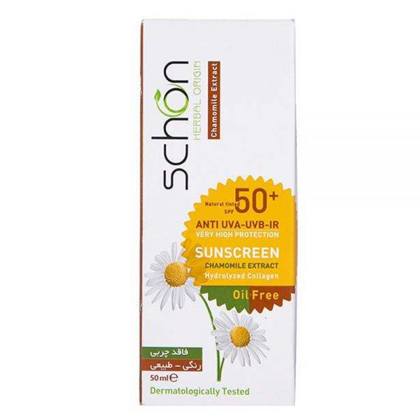 کرم ضد آفتاب شون مدل SPF +50 فاقد چربی و رنگی - تصویر 2