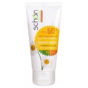 کرم ضد آفتاب شون مدل SPF +50 فاقد چربی و رنگی