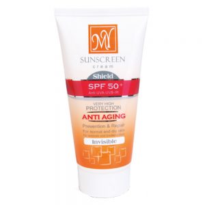 کرم ضد آفتاب تیوپی مای مدل SPF 50 بی رنگ به حجم 50 میلی لیتر