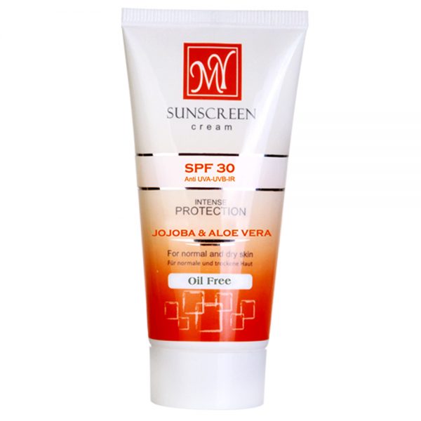 کرم ضد آفتاب تیوپی مای مدل SPF 30 فاقد چربی بی رنگ به حجم 50 میلی لیتر