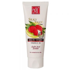 کرم مرطوب کننده تیوپی مای مدل میوه ای سیلکی تاچ (Silky Touch) به حجم 75 میلی لیتر