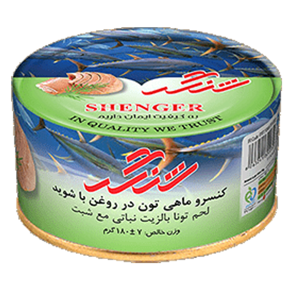 کنسرو ماهی تون (تن) و شوید شنگر به مقدار 180 گرم