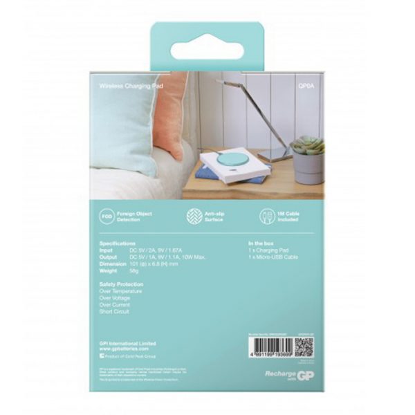 شارژر وایرلس جی پی (GP WIRELESS CHARGING PAD) - تصویر 7